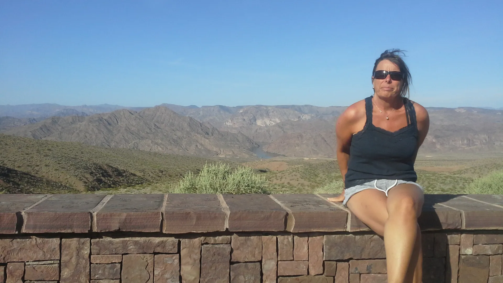“A quiet moment overlooking one of America’s great landmarks.”